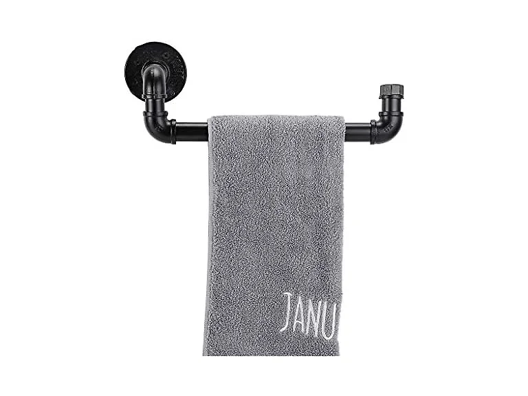 Sumnacon Industrial Iron Pipe Towel Rack