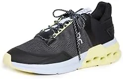 On Running 3WD10380307 9 On Running Cloudnova Flux Women's Shoes Black/Hay
