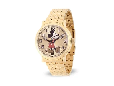 Disney Men Mickey Mouse Watch Articulating Hand