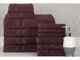 12 Piece Egyptian Cotton Towel Set