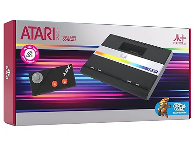 Official Atari 7800+ Console & Wireless Controller