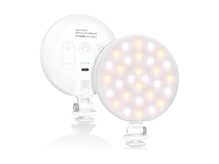 Hagibis LED Video Light, 2500mAh