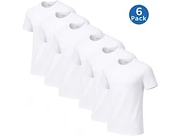 GBH LC-----(Mens 6PK)  MTU-700  WH-WH  S Small Mens