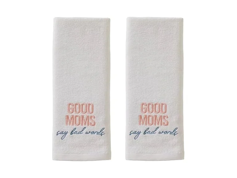 SKL Home Good Moms Hand Towel (2-Pack)
