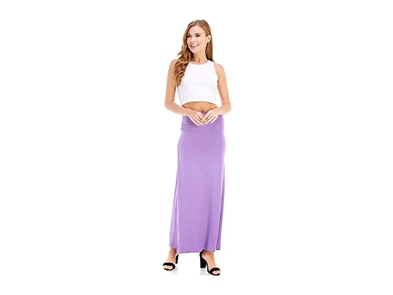 Azules Women (S) Maxi Soft Skirt