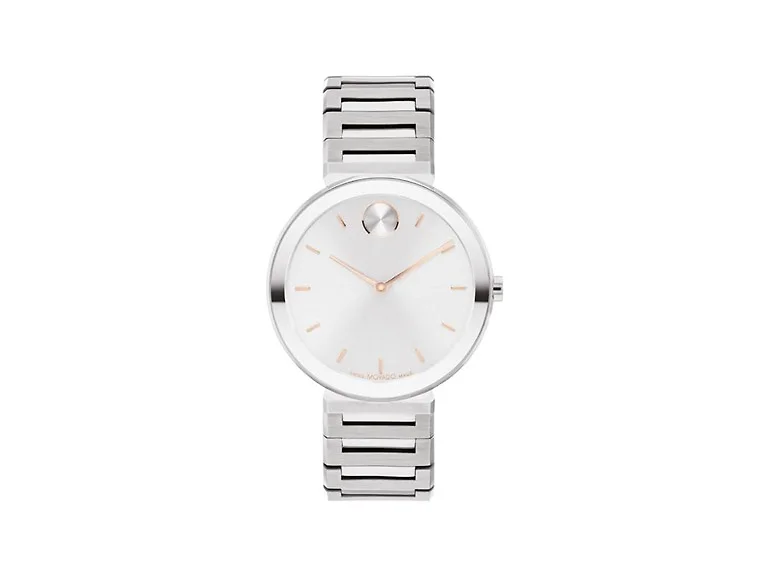 Movado Women's BOLD Horizon Silver Dial Watch