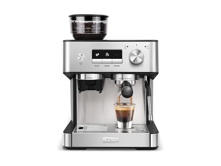 Gevi 20 Bar Espresso, Grinder & Steamer