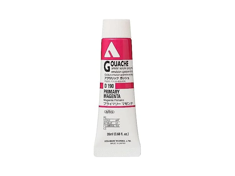 Holbein Acryla Gouache 20ml Primary Magenta