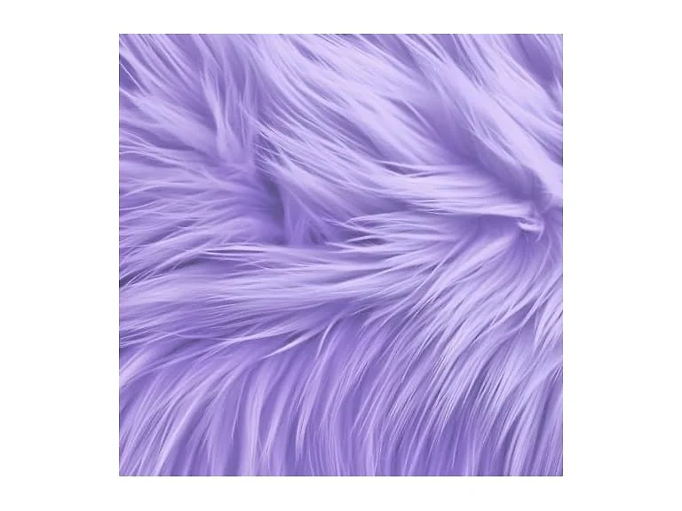 FabricLA Shaggy Faux Fur Square - 8" X 8" Pre-Cut