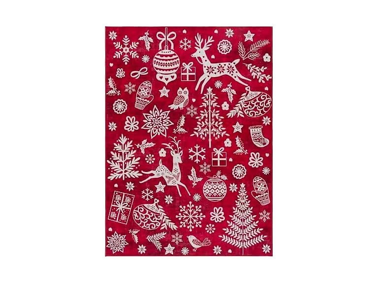 Gertmenian Holiday Rug 3x5 Cheer Red