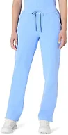 Amazon Basics Women's Scrubs Tapered Leg Pants Yoga Waistband, Cornflower Blue, XX-Large