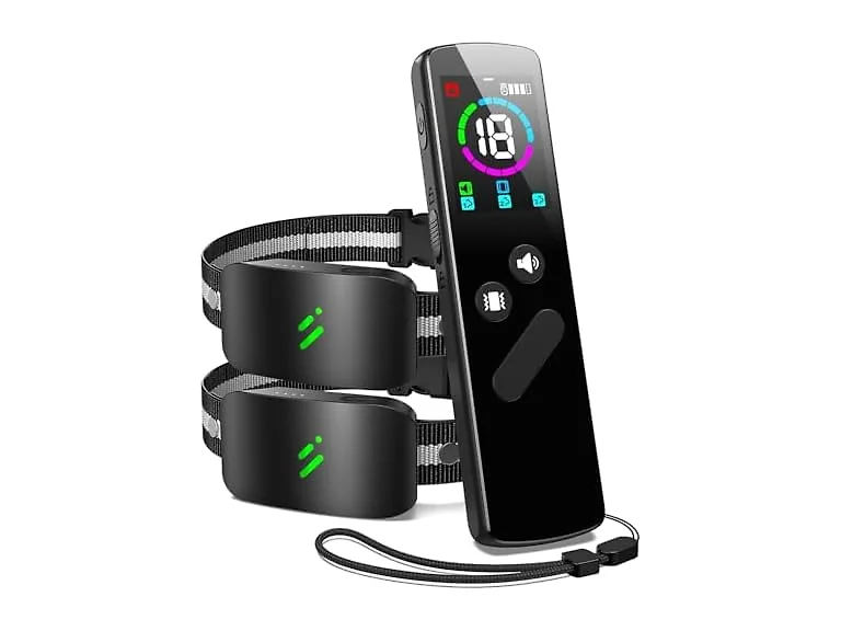 PFIXV Dog Training Collar 2 Dogs with Remote Control