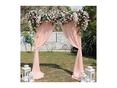 QueenDream Chiffon Curtain for Backdrop