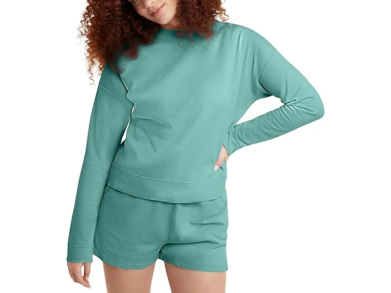 Hanes Women (L) Originals Garment Dyed Fleece