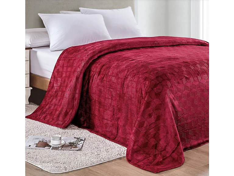 Luxury Home Armani Embossed Microplush Blanket