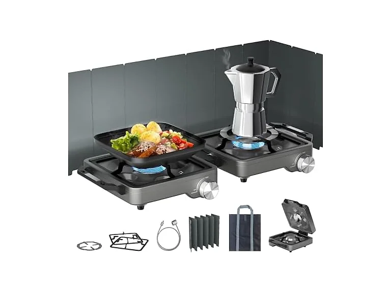 YARUITK 2 Burner Folding Camp Stove