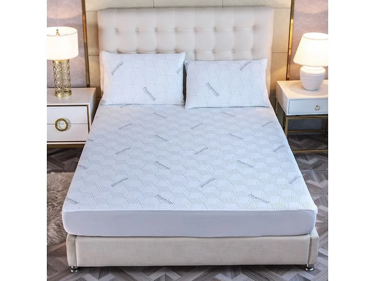 Charcoal Infused Waterproof Rayon Mattress Pad, Full