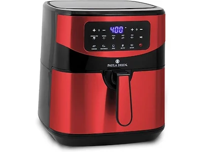Paula Deen Stainless Steel 10 QT Digital Air Fryer (1700 Watts), LED Display, 10 (Open Box)