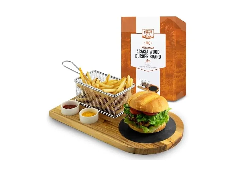 Yukon Glory Burger Serving Set