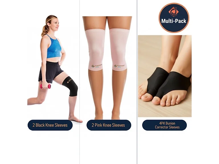 Copper Joe  Knee & Bunion Relief Bundle