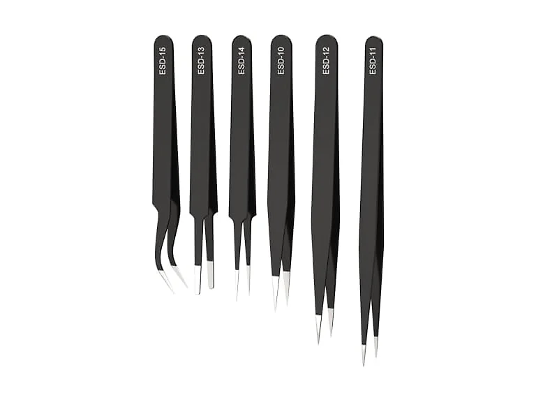 JASTIND 6-Pieces Tweezers