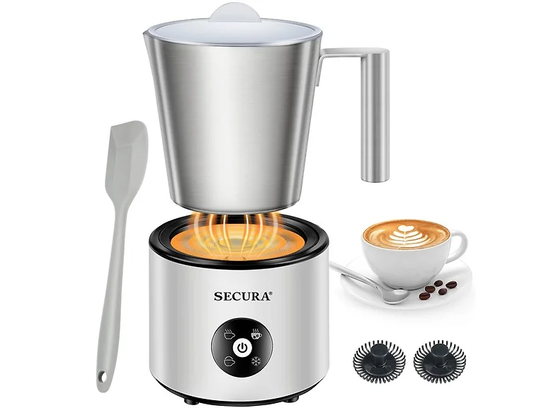 Secura Detachable 4in1 Milk Frother 17oz