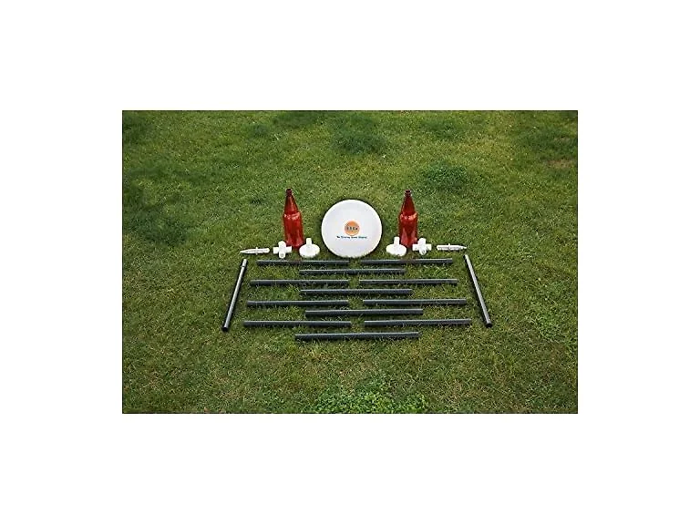 Driveway Games Catch The Bottle. Disc, Poles