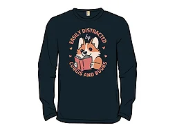 Easily Distracted by Corgis and Books