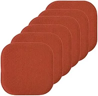 Sweet Home Collection SHC-CPMF-6PK-RUST 6-Pack Honey