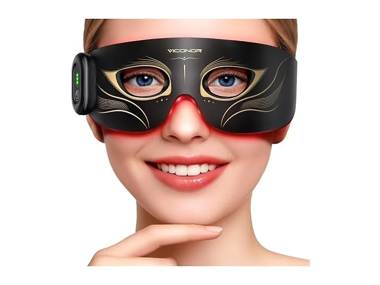 Viconor Red Light Therapy for Eyes Black