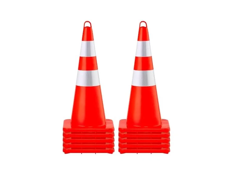 VEVOR Safety Cones - 10 x 28"