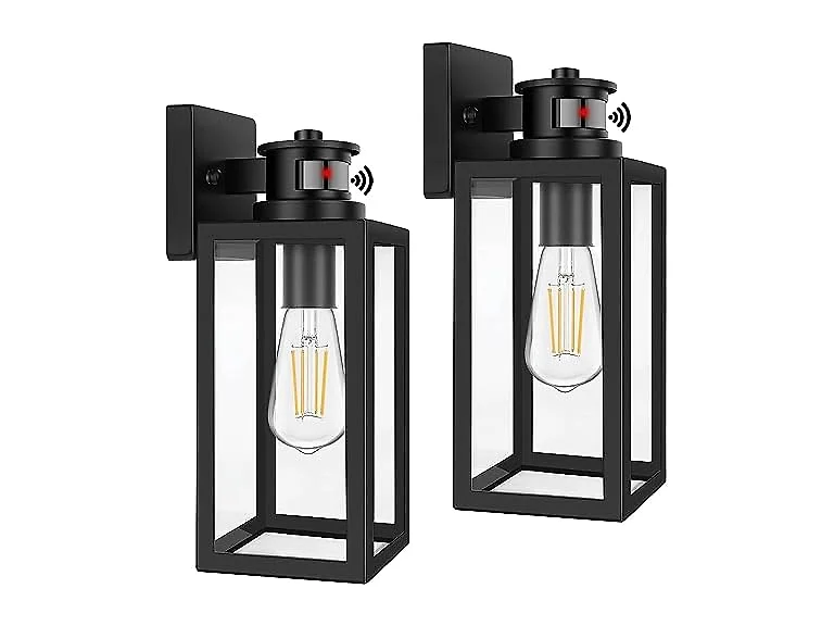 TOBUSA 2-Pack Motion Sensor Outdoor Lights