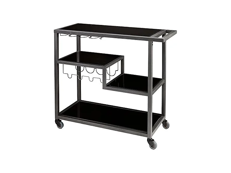 SEI Holly & Martin Zephs Bar Cart, Grey