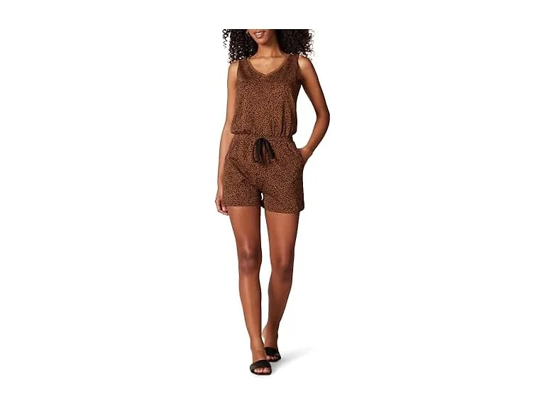 Amazon Essentials Women (L) Romper Animal Print