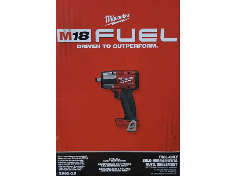 Milwaukee 2962-20 18V 1/2" Mid-torque Impact Wrench