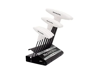 MichaelPro MP001044 8pc T-Handle Allen Wrench Set
