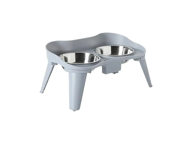 Gibson Home Wags N’ Whiskers 3 Piece Elevated Pet Bowl Set