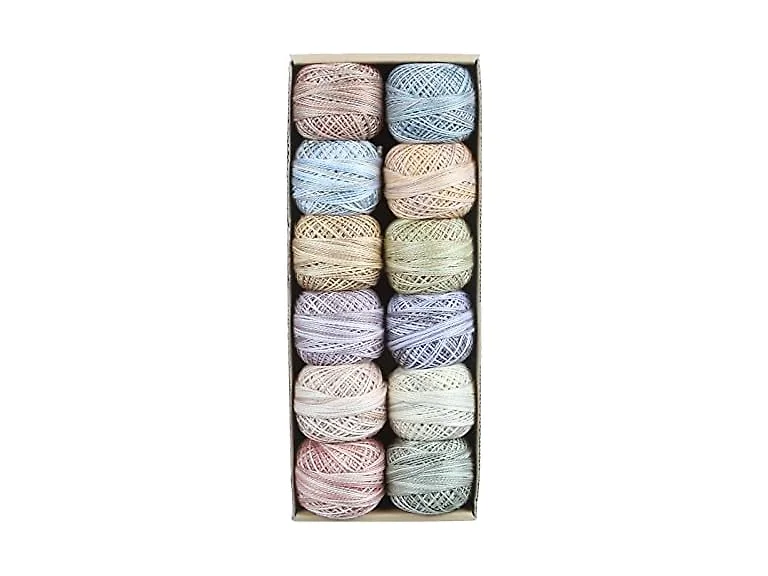 Valdani Pearl Cotton Sz 12 | Muddy Monet |