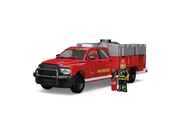 COBI Dodge RAM 3500 Fire Truck Building Set