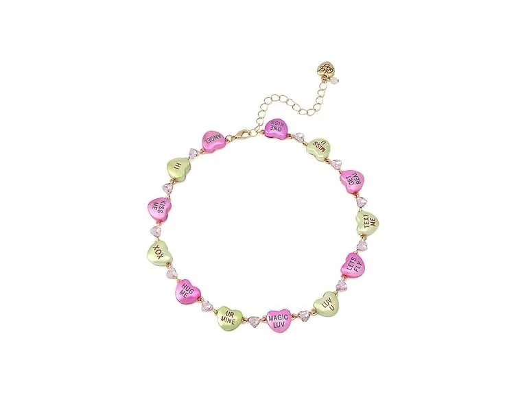 Betsey Johnson Women's Sweetheart Collar Necklace