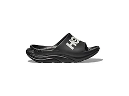 Hoka 1155154-BWHT 5M/7W Hoka Ora Athletic Slide Unisex Shoes Black/White