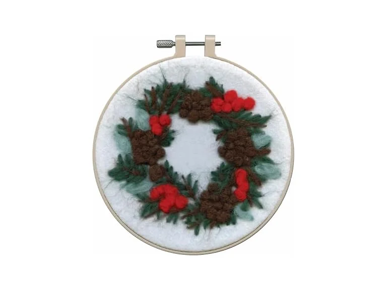 Design Works Crafts Wreath Needle Felting Kit