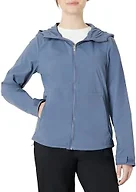 Amazon Essentials Women's Water Repellent Active Hiking Outdoor Jacket, Slate Grey, Medium
