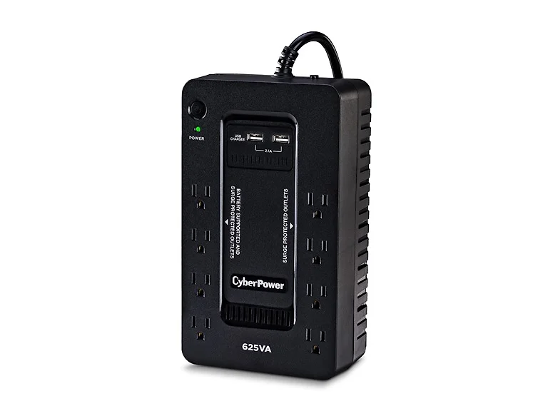 Cyber Power 625VA/360W Desktop UPS W/USB