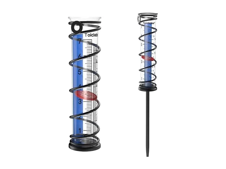 Rain Gauge Outdoor Dual-scale