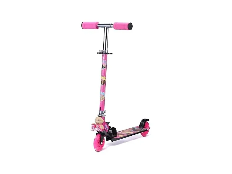 Barbie 2 Wheel Kick Scooter with Light Up WheelS