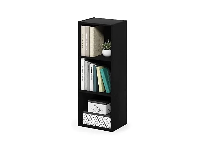 Furinno Pasir 3-Tier Bookcase Blackwood