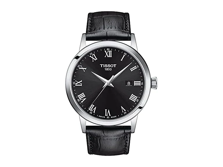 Tissot Men's Classic Dream 42mm Black band Watch