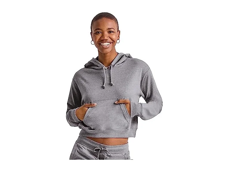 Hanes Women (XXL) Pullover Hoodie Black Heather