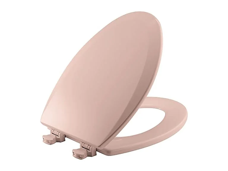 Bemis 1500EC Durable Wood Toilet Seat with Easy Cl